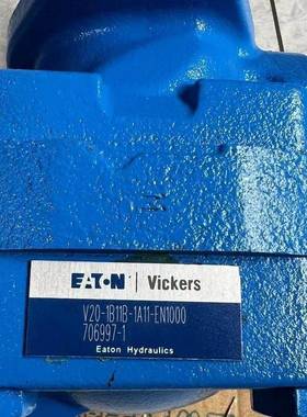 威格士VICKERS叶片泵V20-1B11B-1A11-EN1000-706997-1上海森层授