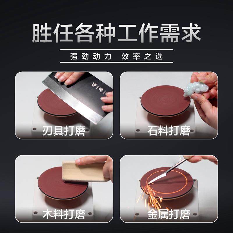 小型电动打刀机磨磨无品牌/剪刀机雕4刻刀磨机寸圆盘砂纸粘盘台磨,电子/电工,接线端子,淘宝优惠券,粉丝福利购,淘宝优惠卷