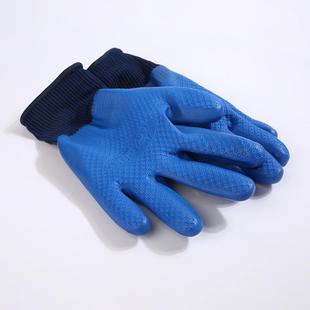 星宇优耐保A68乳胶手套半胶手地套工754干浸活护手劳保工业乳9胶