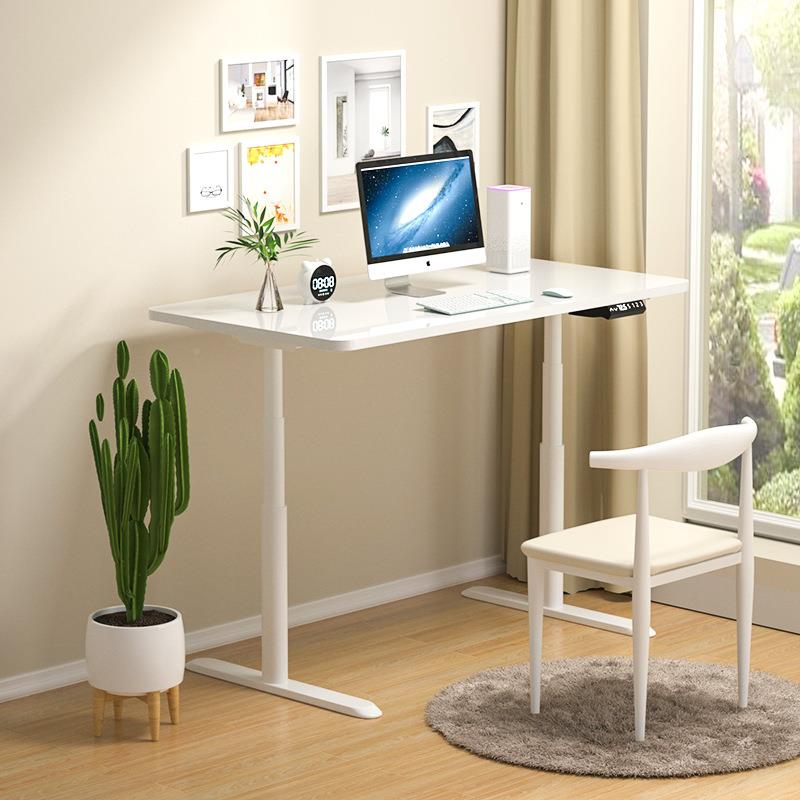 3节双机智能电电动升降桌式升降人站体工学立办公桌电动桌腿