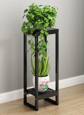 轻奢架子客厅多层室落地式北欧约985阳台内绿萝置物花架铁艺简花t