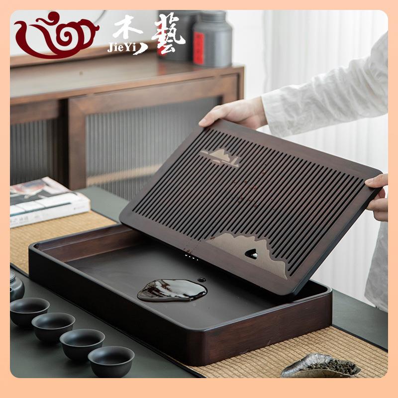 F7659M76?竹制夫茶盘储功水家用2023新款小茶茶台泡轻奢茶杯茶具