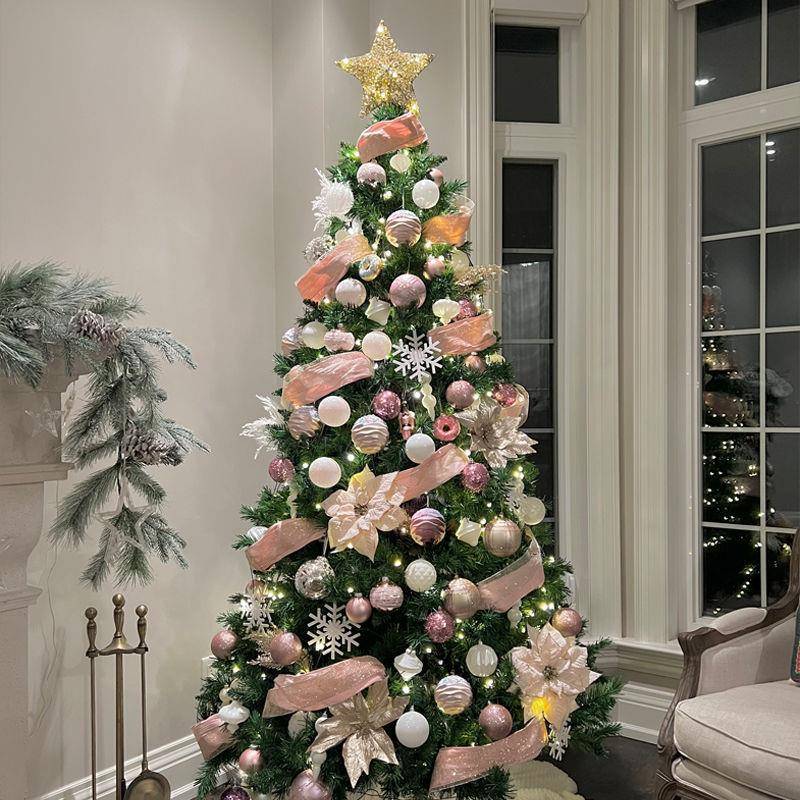 2树025款大圣诞树家用套餐装饰场景布置装海冠家装新饰品ins风摆