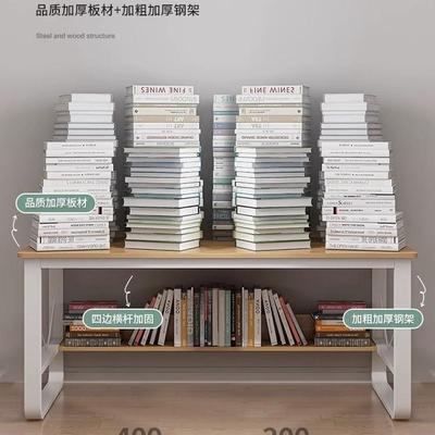 BJP电脑桌台式学书桌卧家用书架一体室公带抽屉生写字桌学习桌办