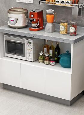 厨房大石橱柜餐柜储理物柜灶台50992碗柜多功能置物边收纳柜中岛