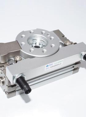 90度旋转气缸MSQB10/20/30/50L2-L3摆动180度回转角度可调带缓冲