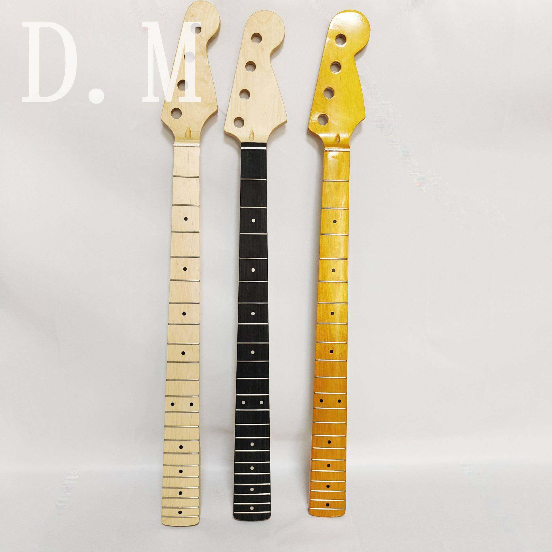 木材类吉他配件琴颈PB电贝司柄料21品枫木电贝斯成品吉他琴柄3色