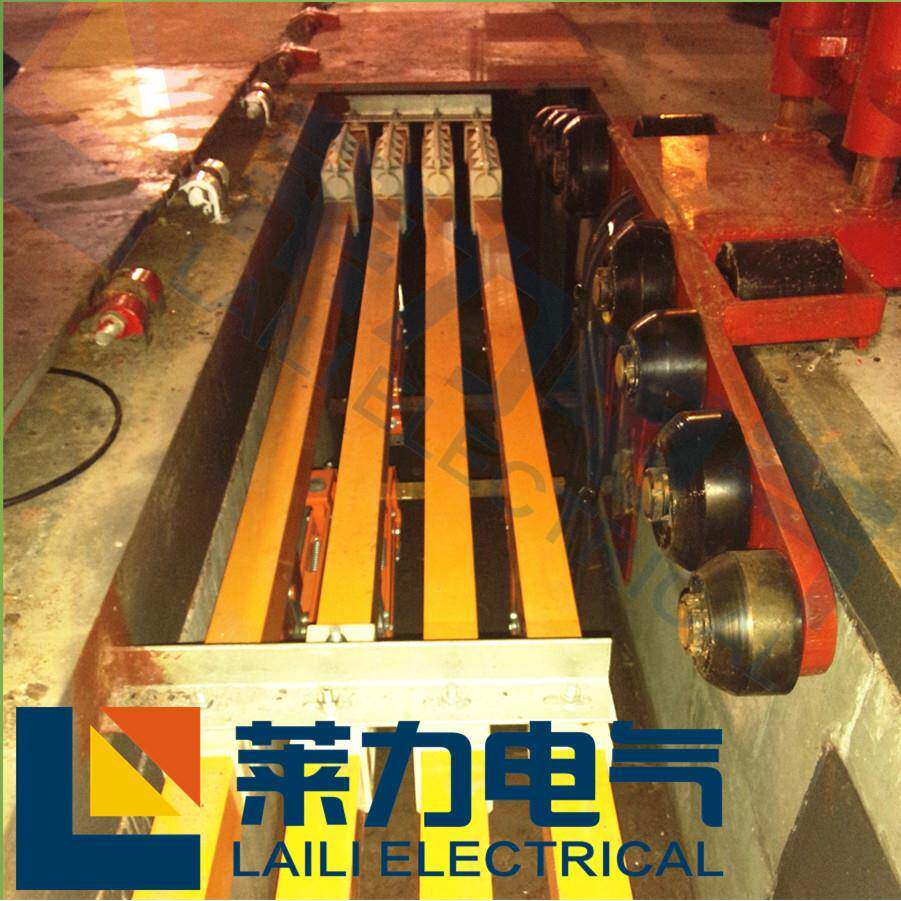扬州莱力地沟滑触线翻板机构地沟盖板翻板小车掀板装置电动