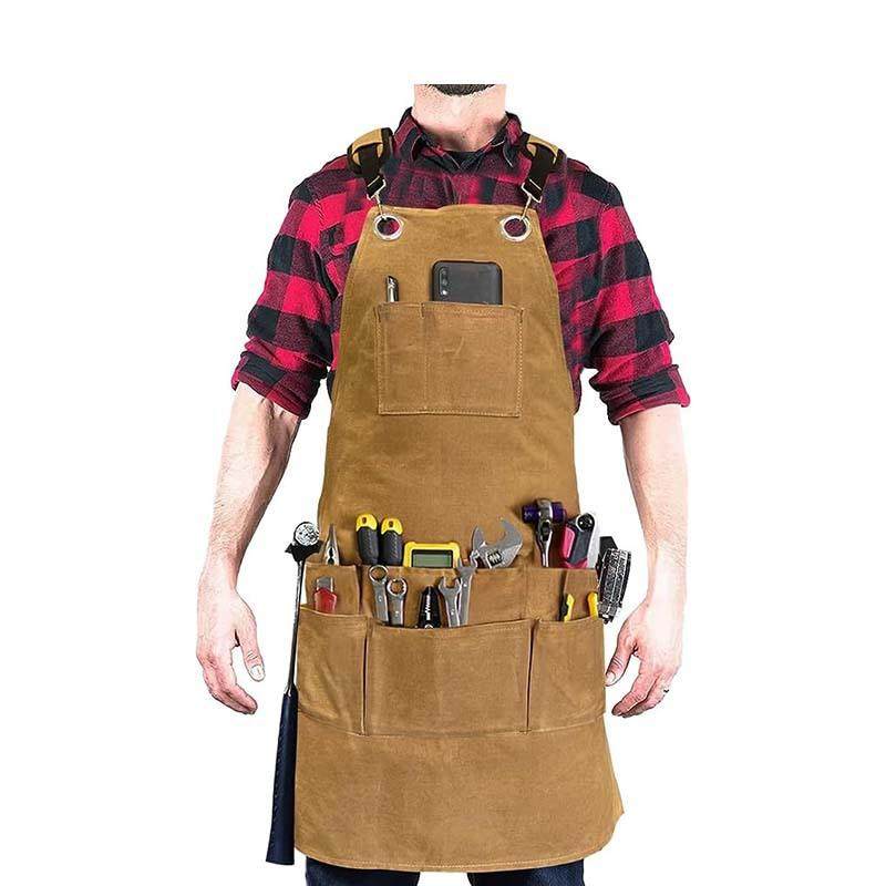 湿蜡防水帆布围裙加厚防水防油工具围裙花园工业风围裙,纺织面料/辅料/配套,纺织机械配件,淘宝优惠券,粉丝福利购,淘宝优惠卷