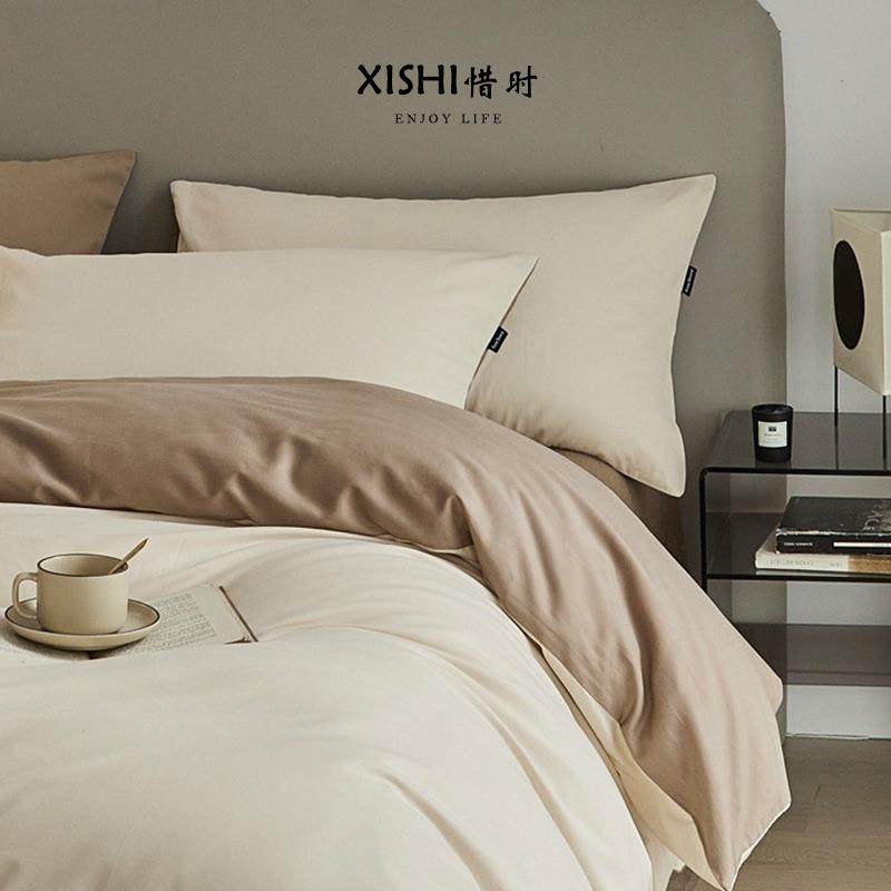 100S加厚磨毛高端全棉四件套纯棉床单被套床笠三件套轻奢秋冬床品,纺织面料/辅料/配套,纺织机械配件,淘宝优惠券,粉丝福利购,淘宝优惠卷