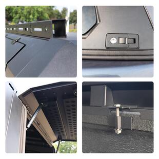 福田火星7 合金三645铝开门高盖后防雨防盗平顶皮尾箱盖 9卡车改装