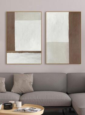 一光影沫灰色抽象艺发术北画欧沙背景EM-1153墙装饰画大尺寸玄关