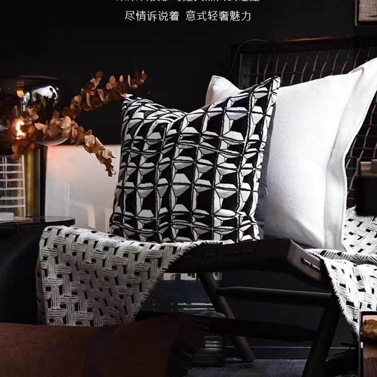 样板房抱AVO枕奢简约现枕间代软装沙发客厅轻靠垫方样板酒店抱枕,居家布艺,抱枕被,淘宝优惠券,粉丝福利购,淘宝优惠卷
