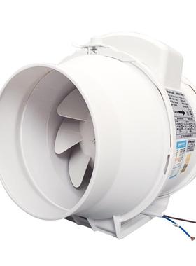 金羚6管道机17610强力增压排风换气风大功率全扇导管排气DPT15-44