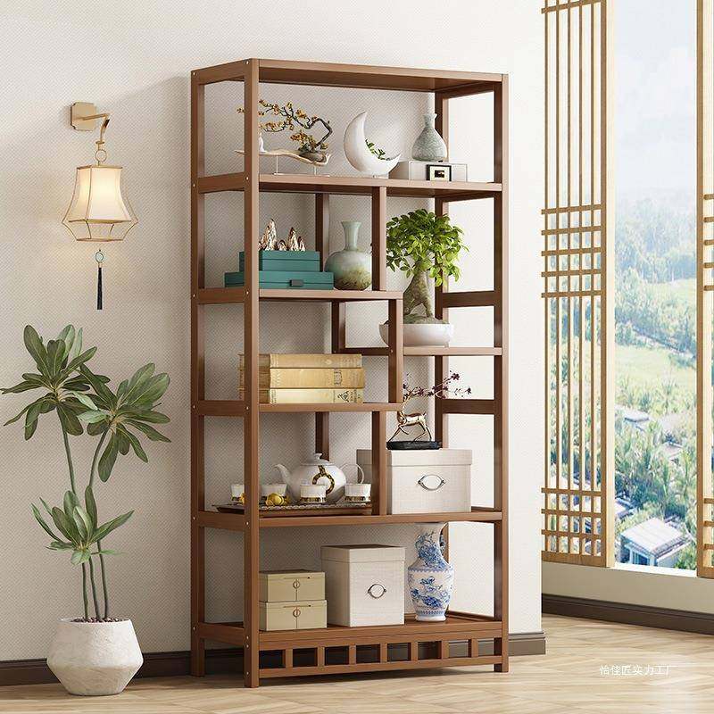 博古架新中茶室阁置物架断茶叶收式纳架隔非无品牌/实木多宝客厅,基础建材,脚轮/万向轮,淘宝优惠券,粉丝福利购,淘宝优惠卷