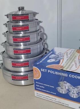 砂光锅件套中非洲爆汤锅锅6SET具套装20/24/26/30/3款4/366东cm