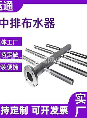 不锈钢中排型装VKR置加型布水器离子交强换加强布器水器中排过滤