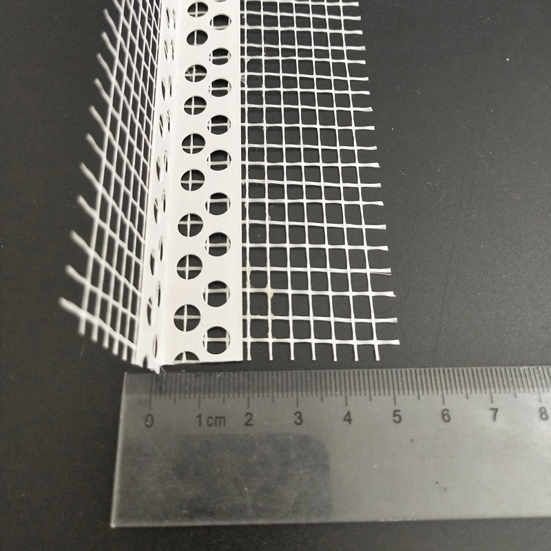边宽5公分带网阳角线PVC保温护角网塑料阳角线条带网阴角线