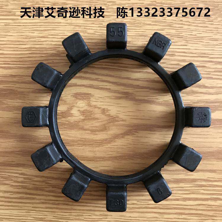 KTR橡胶块POLY-NORM60/6578SHORE黑色方块弹性体/联轴器软连接