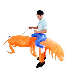 皮皮虾我们走搞笑滑稽充气人偶服活动节日派对舞台表现服装