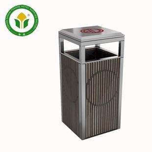 方形FHG 烟灰桶 131B垃圾桶钛金烟灰桶酒店大堂座地立式
