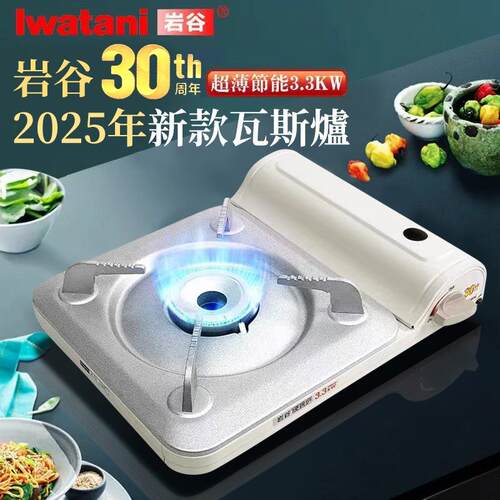 新款岩谷猛火3300W卡式炉户外便携烧烤炉卡斯炉家用瓦斯炉ZB-29S