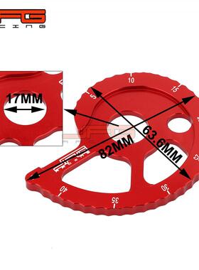 适用于CRF野150F/CRF23配0F越摩托车改装件CNC铝合XR调链器金调链