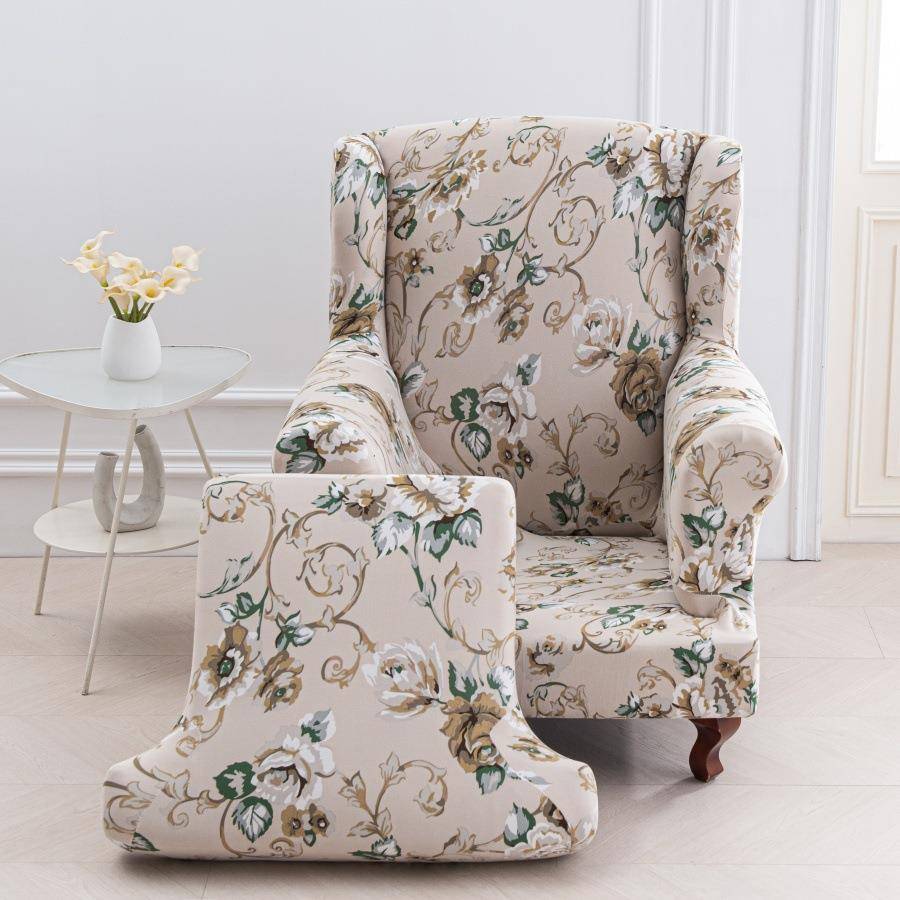 包弹力牛奶丝全印花老虎DOI凳套单发人沙套罩直厂家销