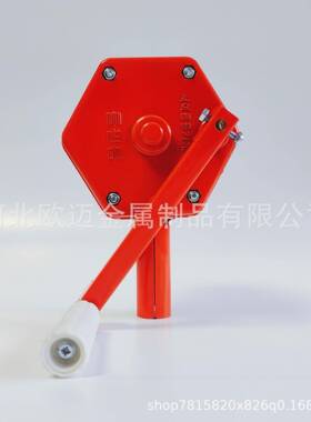 大棚手动卷膜防风机手摇卷卷帘拉链条顶膜器韩式侧顶器YEI卷膜机