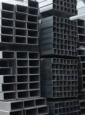 骨镀锌方管方钢方891管矩管方通幕墙钢材架子搭龙管40*形60方矩棚