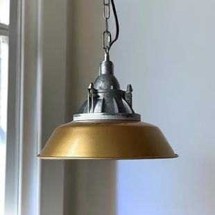 复古lot怀f餐厅吊旧灯工566业风咖玻璃创意个性 酒吧啡厅压铸锌合