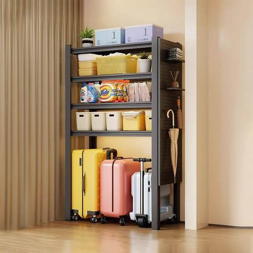 家用货架物202410-z架层多钢角收纳架杂物间整理架地下室可加洞洞