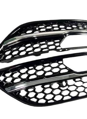 适用于车奥迪A3雾灯框两厢蜂窝雾灯54280格3栅14516RS款式前杠1格