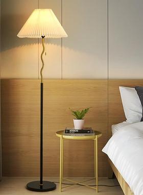 落地灯客创厅卧25485室床式沙发立led北欧意轻奢头长台灯护眼可调
