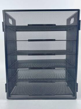 办栏公桌铁层文件艺架文件置物架W2206六铁网家居金属置物架办公