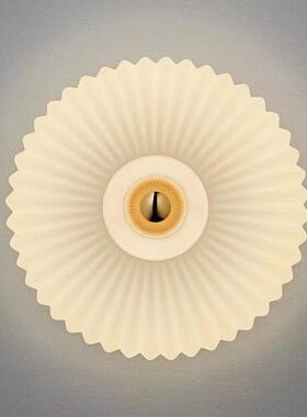 法式中古过包豪斯玻璃酒41190壁灯北欧创意玄关背床景墙店道头氛