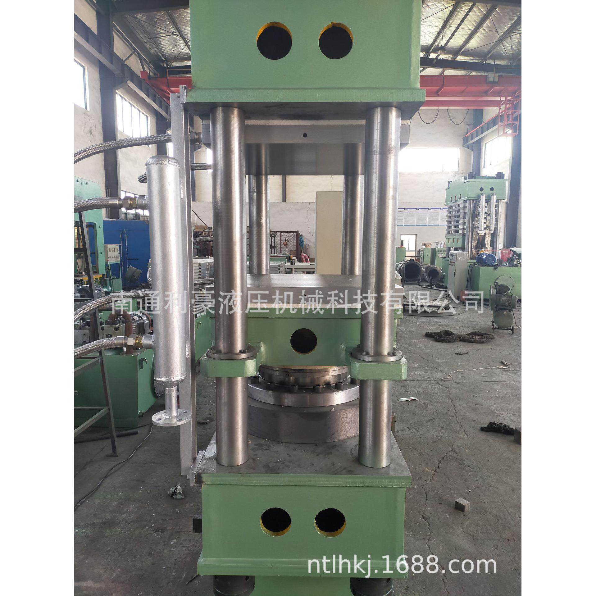 专业定制50吨蒸汽平板硫化机  四柱热压机 PLC自动控制