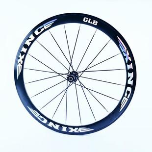 新创X直INC框高50MM公路条行3车V刹 圈刹拉破风协达扁7自00C轮