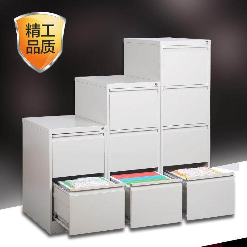 案卡箱挂劳柜办公室A4文柜FC二斗四卡箱斗档子拆装带锁资料件柜柜