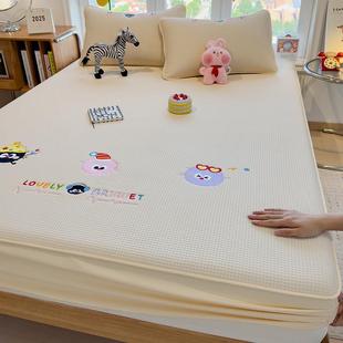 202CMC5新款 通用防滑床 床夹套棉笠单件宿舍全包床垫床保护罩四季