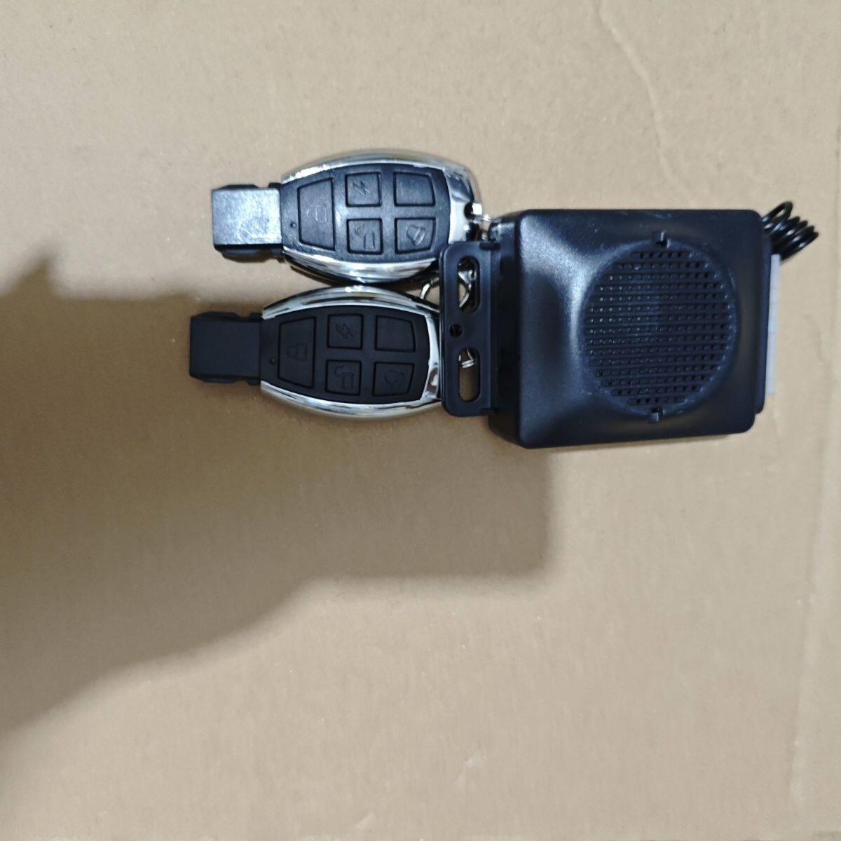 东威中控防盗器48V60V72V遥控启动免钥匙开车报警器Q5Q7不带插头