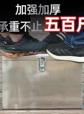 后托备箱不钢摩车电动车瓶9496车尾箱防盗加厚通用锈外卖储物电特