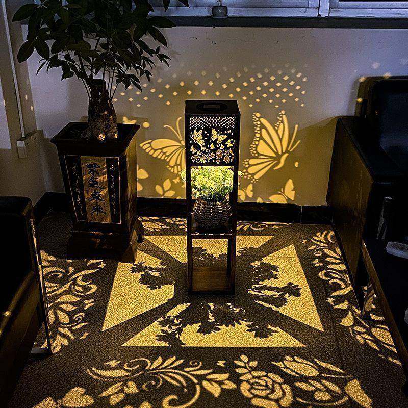 装太户阳能光影UJF花架花园庭院园别墅外花饰灯布置室外防水蝴蝶,家装灯饰光源,草坪灯,淘宝优惠券,粉丝福利购,淘宝优惠卷