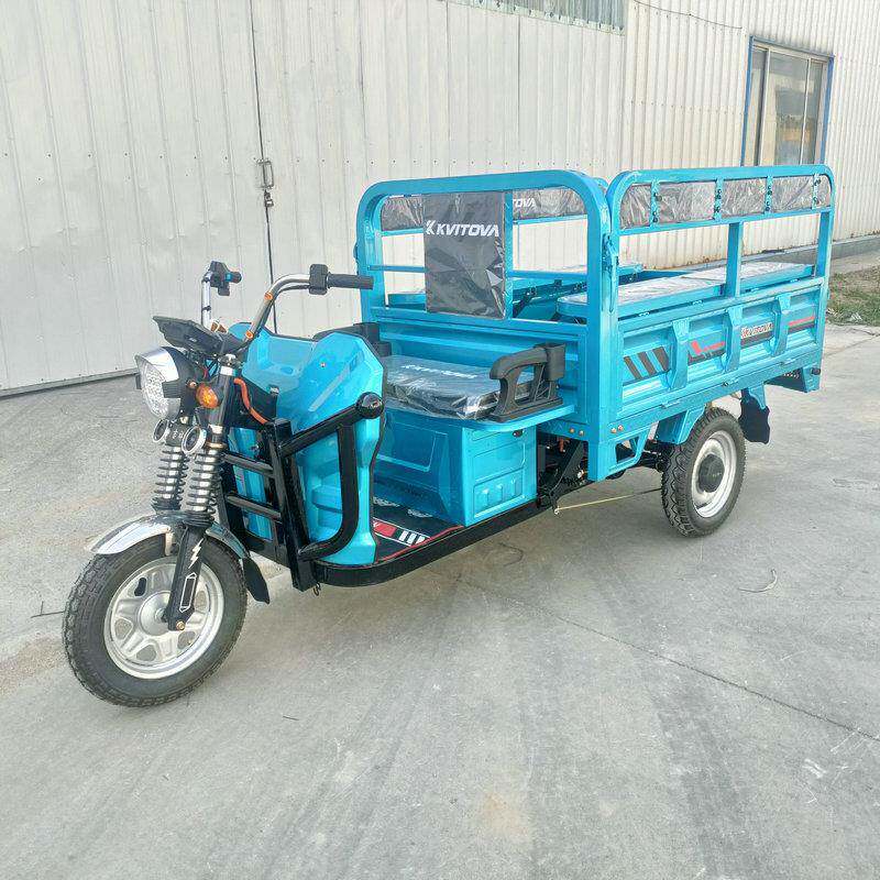 供应1.6载货载人家电动三轮两用米厂车1000瓦电机超市拉105货载客