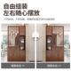 一体对客厅户现代简621约隔断置鞋 物正架大门柜玄关入柜实木进门