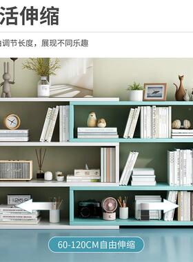 书架书桌16472收纳储置物架桌面多架层小学子桌上简易家用书柜生