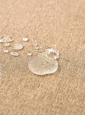 A桌6L新中茶席棉麻纯色茶桌布风防会水餐布灰色F76T6656式禅意议