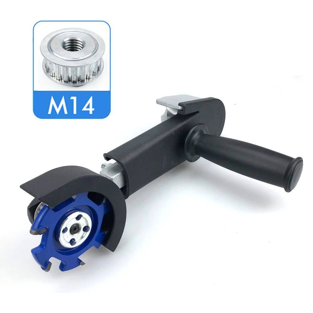 角磨机转换雕刻机 细节打磨器M10 M14挖洞开槽雕刻木工打磨工具