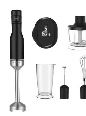 液晶手式搅拌器动料棒婴电儿辅食机handblen理d78132er多功能持料