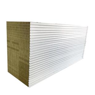 机制岩棉板无尘车间393岩棉夹芯板隔热防温火隔净化板厂热家供保